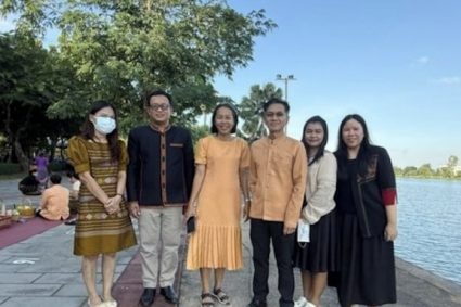 กิจกรรม “นุ่งผ้าไทย ใส่บาตร” ส่งเสริมคุณค่าวัฒนธรรมไทย